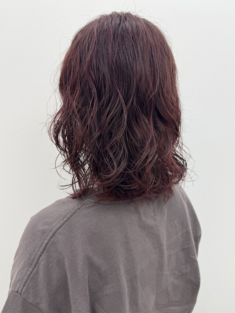 ミディアムヘア/ウェーブパーマ/レイヤーパーマ/パーマ