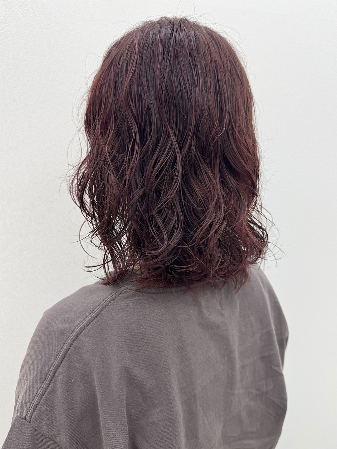 ミディアムヘア/ウェーブパーマ/レイヤーパーマ/パーマ