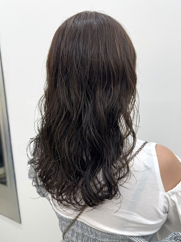 ミディアムヘア/ウェーブパーマ/レイヤーパーマ/パーマ
